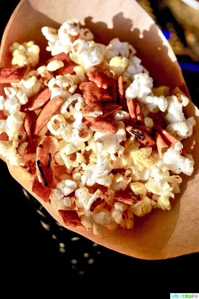 spiced popcorn at RumFire on Kauai