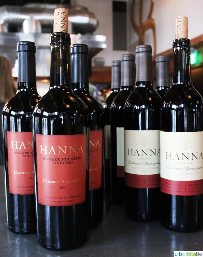 Hanna Winery California Wine Pairing Dinner on UrbanBlissLife.com