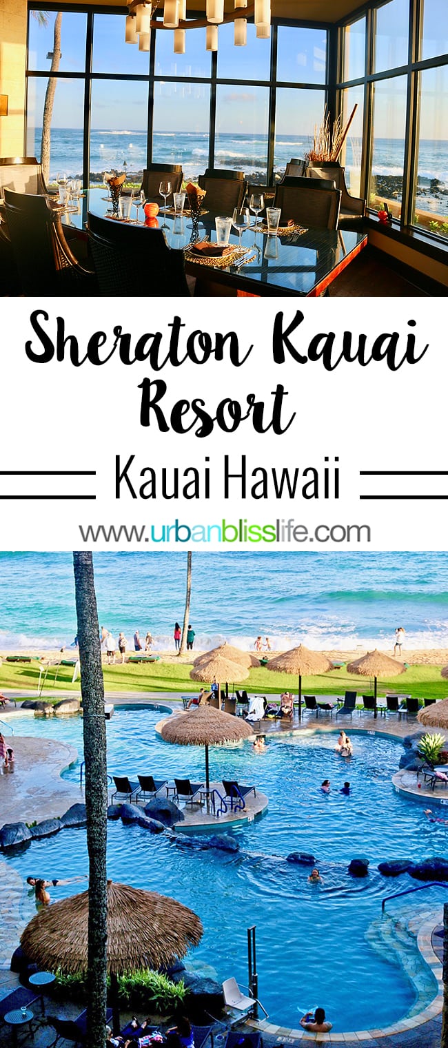 Sheraton Kauai Resort Hawaii Hotel Review on UrbanBlissLife.com