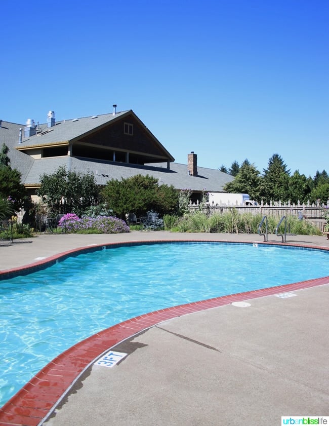 Pool at The Oregon Garden Resort