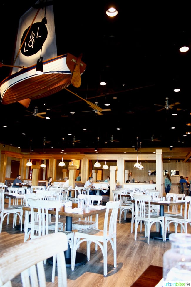 Line and Lure restaurant Ridgefield Washington, restaurant review on UrbanBlissLife.com