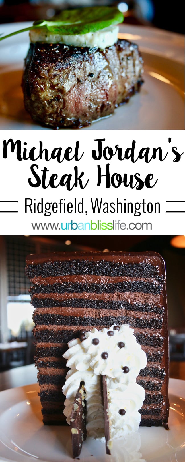 Michael Jordan's Steak House restaurant review on UrbanBlissLife.com