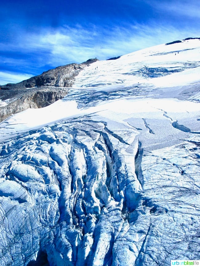 Enjoy a day of adventure and family fun on the Swiss Alps at Mount Titlis! Switzerland travel tips, Swiss Alps photos, and more on UrbanBlissLife.com.