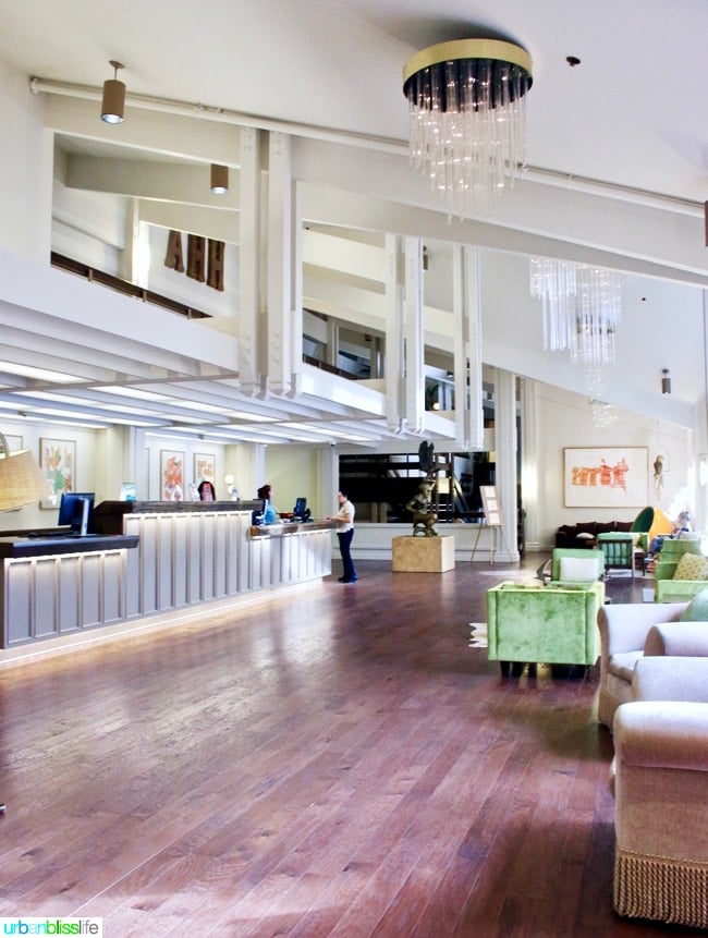 Ashland Hills Hotel and Suites main lobby