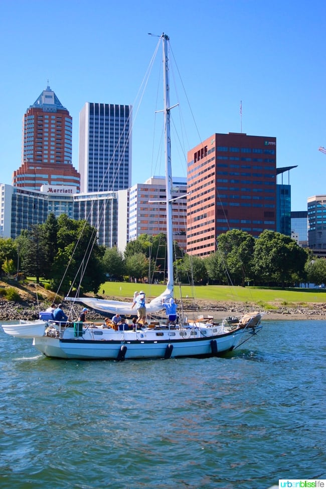 Beers, Boats, and Bridges: An Afternoon on BrewBarge PDX on UrbanBlissLife.com