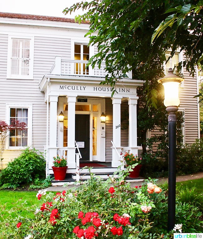 Where to Eat, Stay, Play in Jacksonville, Oregon: McCully House. Travel tips on UrbanBlissLife.com