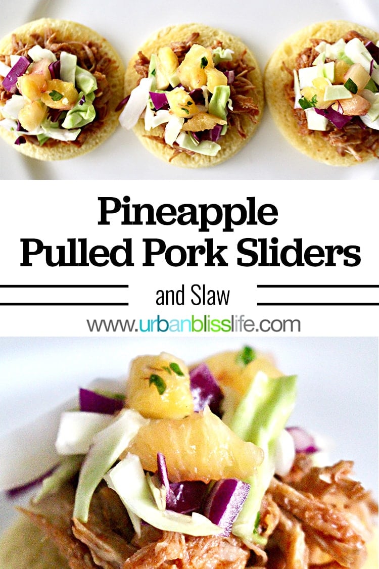 Pineapple Pulled Pork Sliders