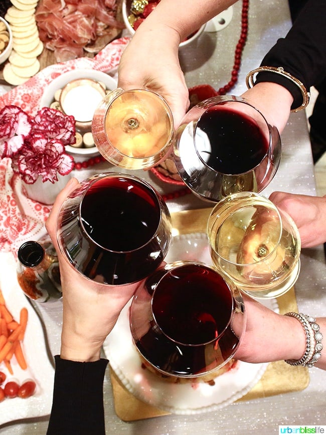 How to host the ultimate holiday wine pairing party tips from UrbanBlissLife.com