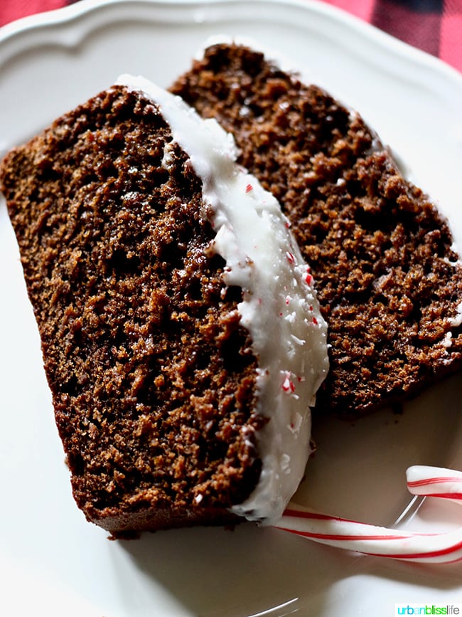 Sliced Gingerbread Loaf