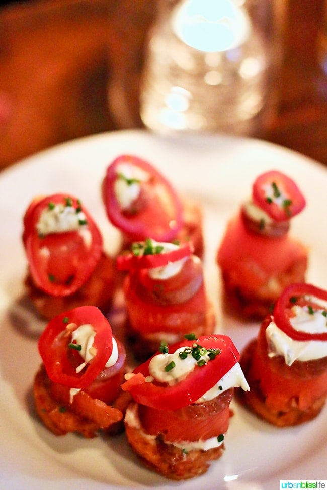 House Gravlax at Radar restaurant in North Mississippi Ave in Portland, Oregon