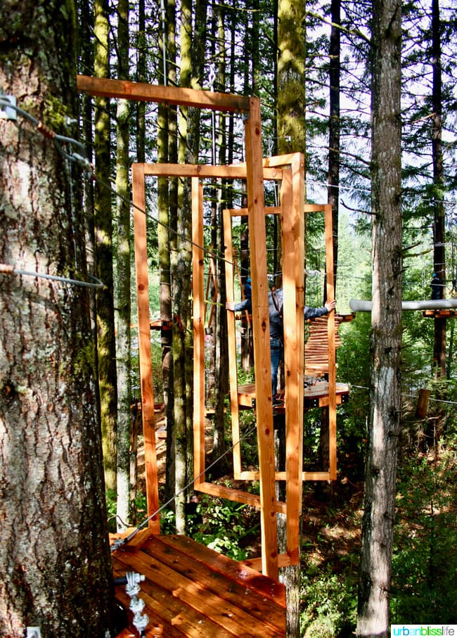 Skamania Lodge Aerial Park. Travel stories & hotel reviews on UrbanBlissLife.com