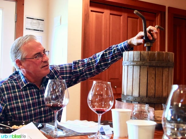 Tendril Wines winemaker Tony Rynders - Oregon wine story on UrbanBlissLife.com