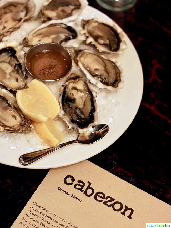oysters at Cabezon Portland