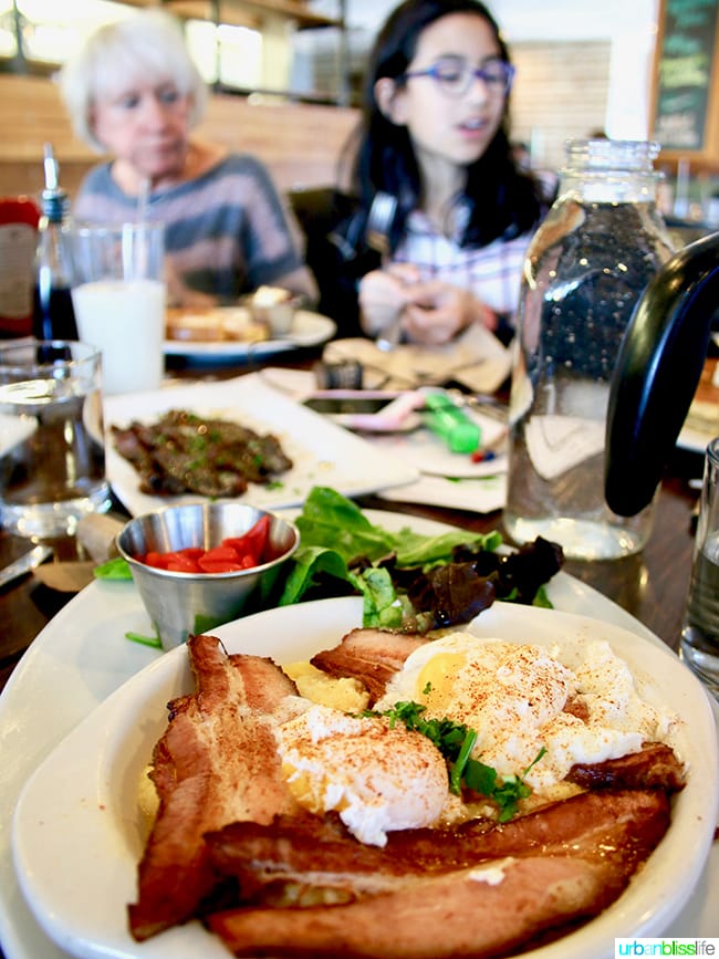 Pork Belly & Grits at First Watch in Shawnee, Kansas on UrbanBlissLife.com