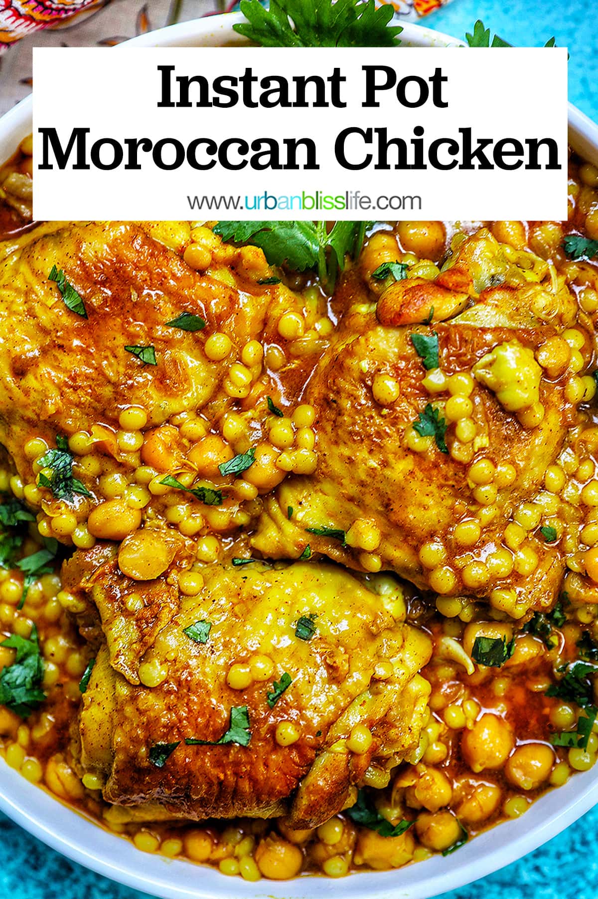 Instant Pot Moroccan Chicken Web Story