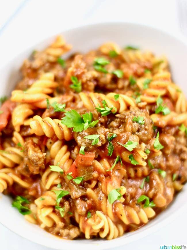 Instant Pot Sausage and Peppers Pasta Urban Bliss Life