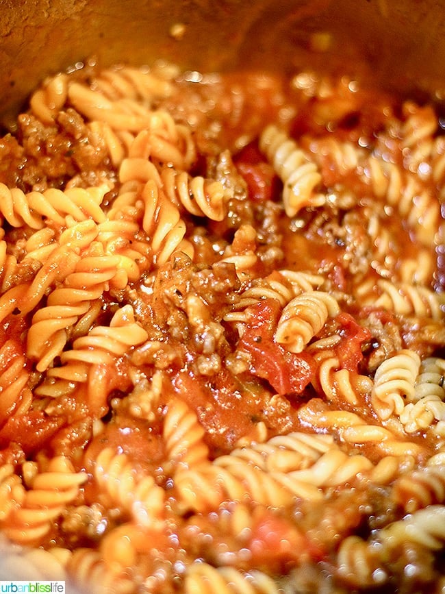 Instant pot sausage and peppers online pasta