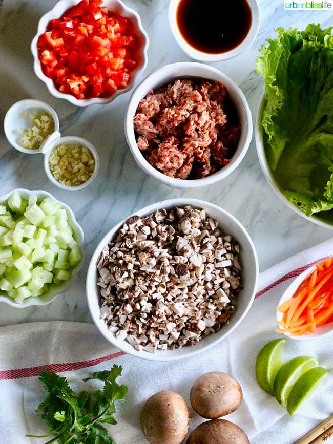 lettuce wrap ingredients