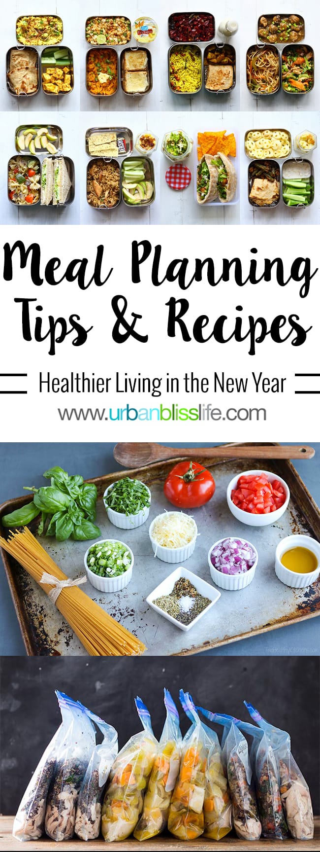 Top Meal Planning Tips and Recipes for the New Year on UrbanBlissLife.com
