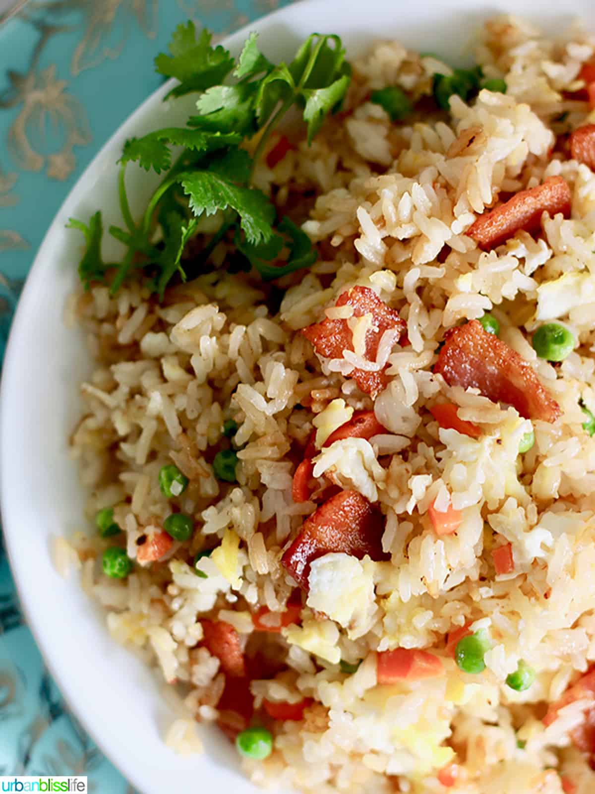 filipino fried rice with bacon