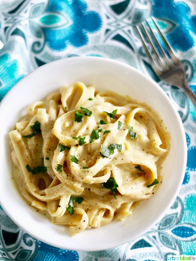 Dairy-Free Fettuccine Alfredo 