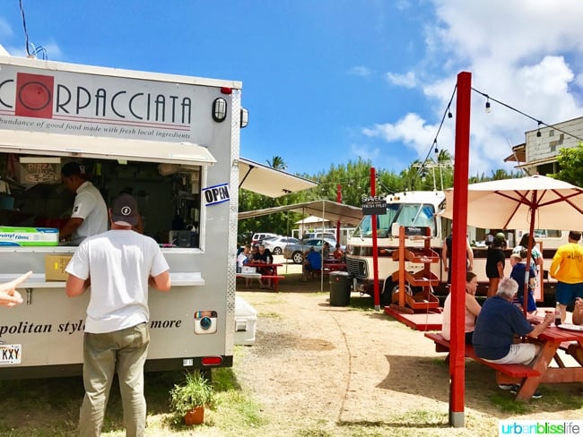 food carts in Kapaa Hawaii