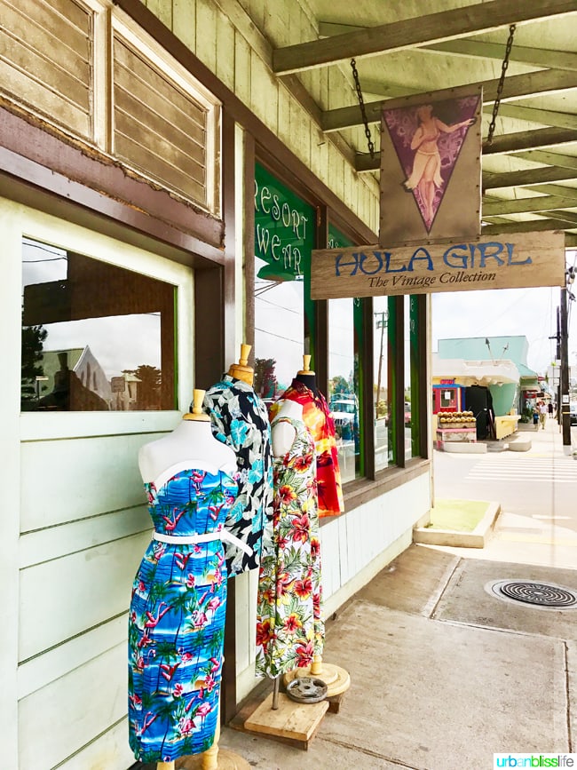 cute shops in Kapaa Hawaii