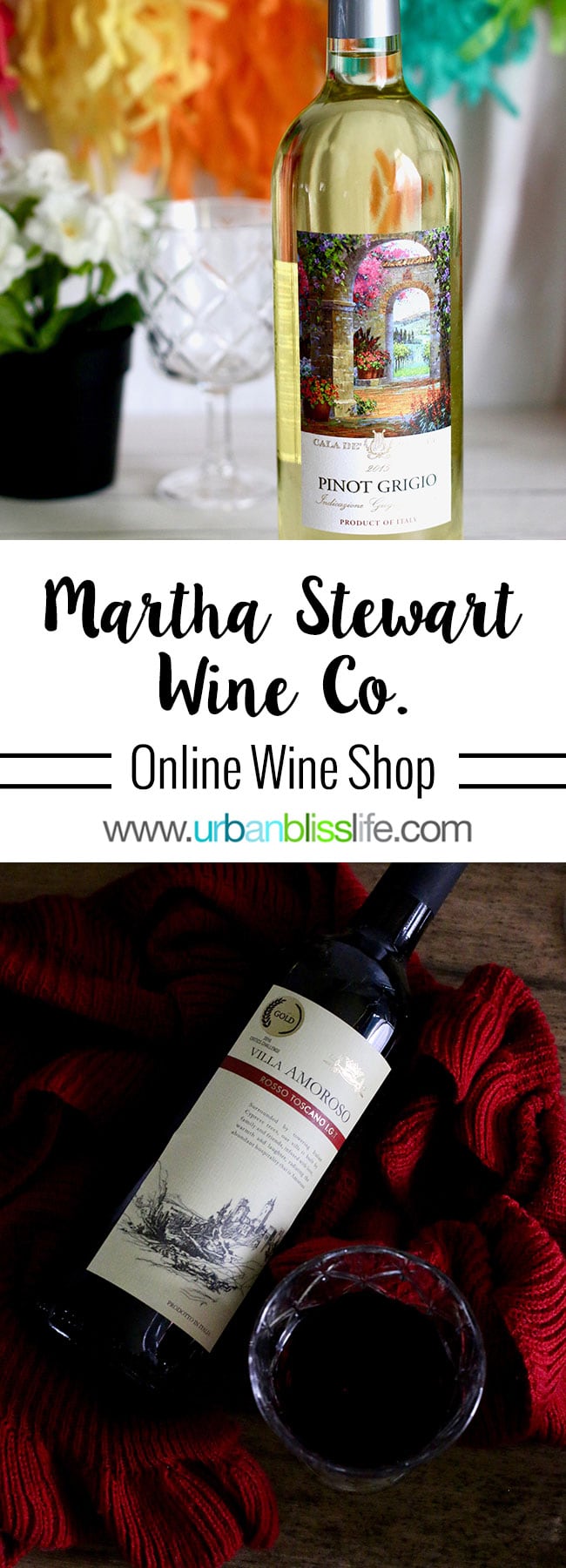 Martha Stewart Wine Co. pinot grigio on UrbanBlissLife.com