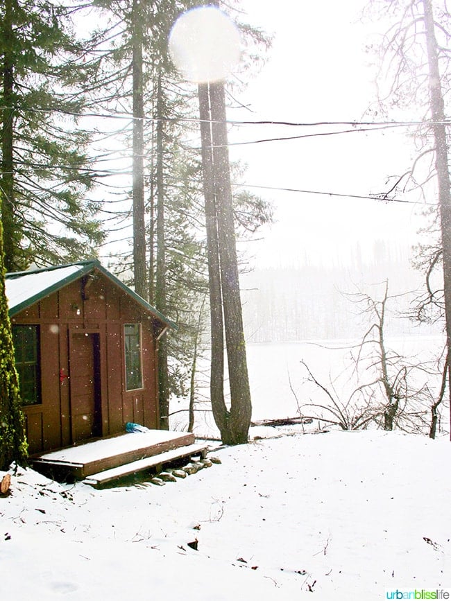 Cabin at Dark Lake near Suttle Lodge in Sisters, Oregon