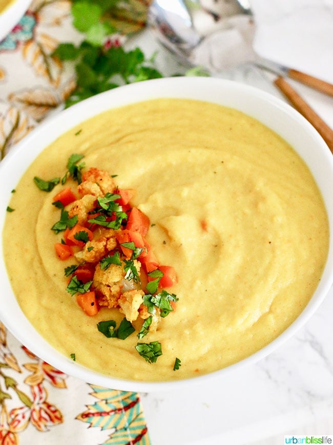 Cauliflower Carrot Soup