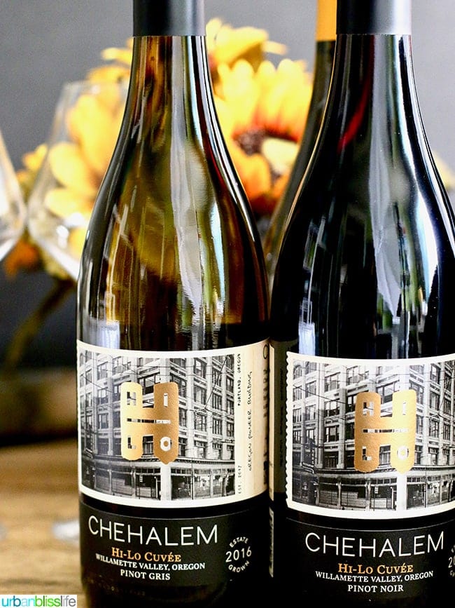 Chehalem Winery wine bottles