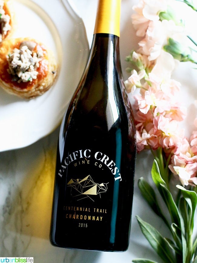 Pacific Crest Chardonnay wine pairing 