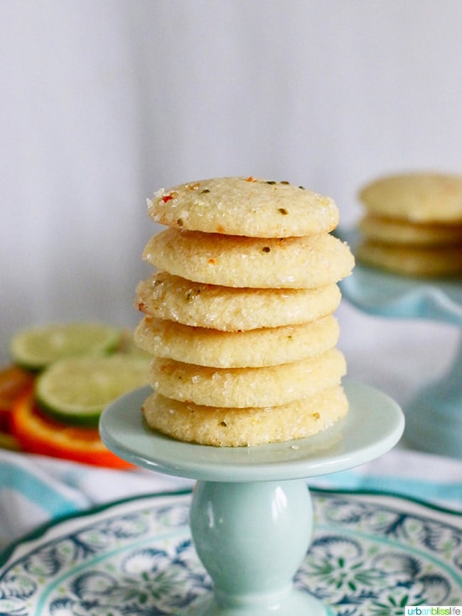 Lemon Sugar Cookies on UrbanBlissLife.com