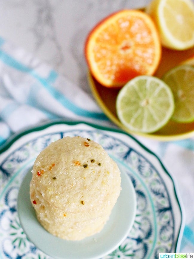 Lemon Sugar Cookies close up