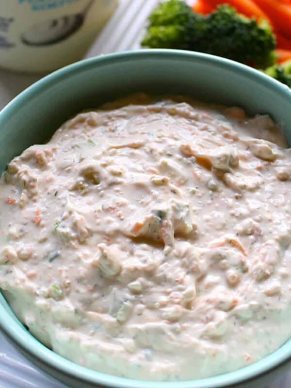 greek yogurt veggie dip