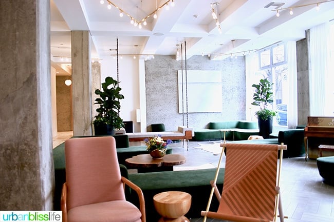 Portland Boutique Hotels: The Hi-Lo lobby