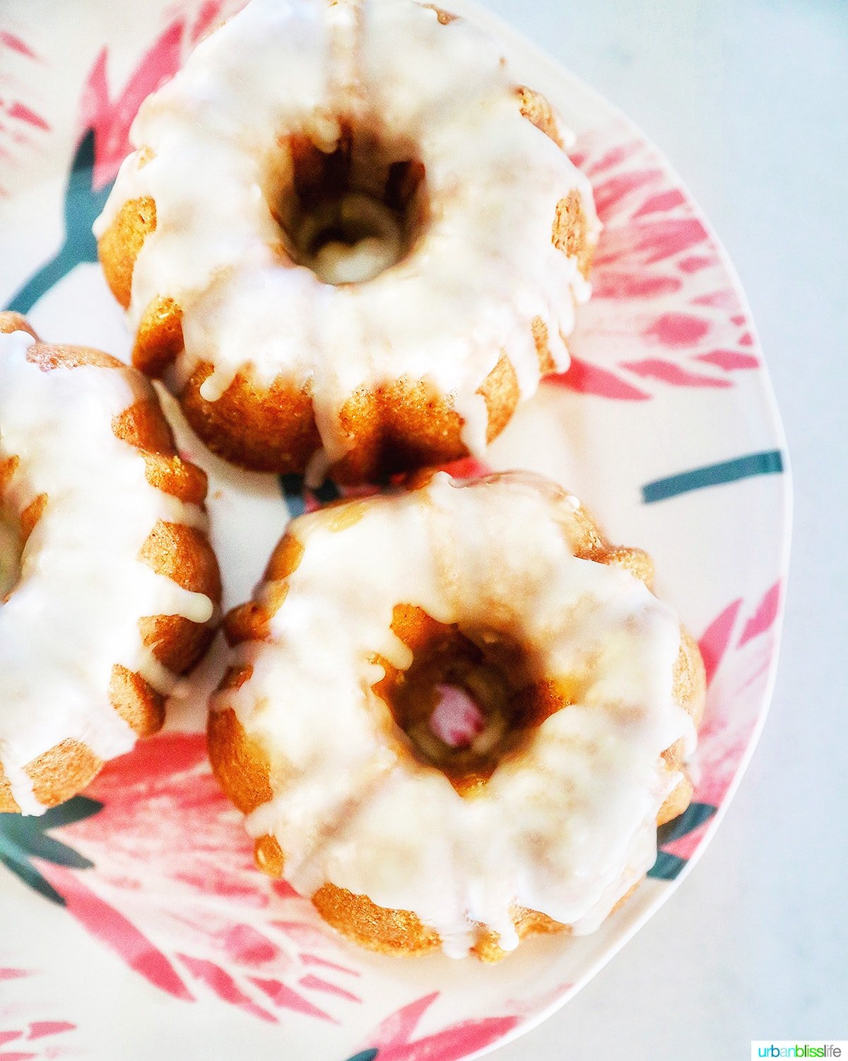 Mini Bundt Cakes (3 Flavors!) - Healthful Blondie