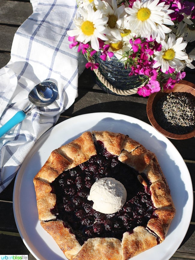 Blueberry Galette