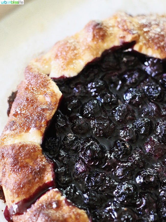 Blueberry Galette