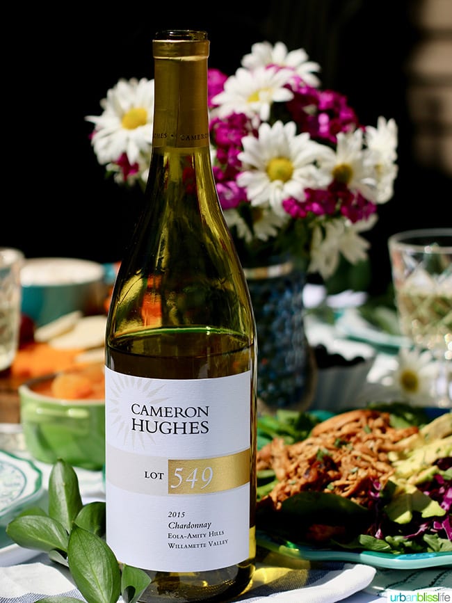 sunny summer soiree white wine