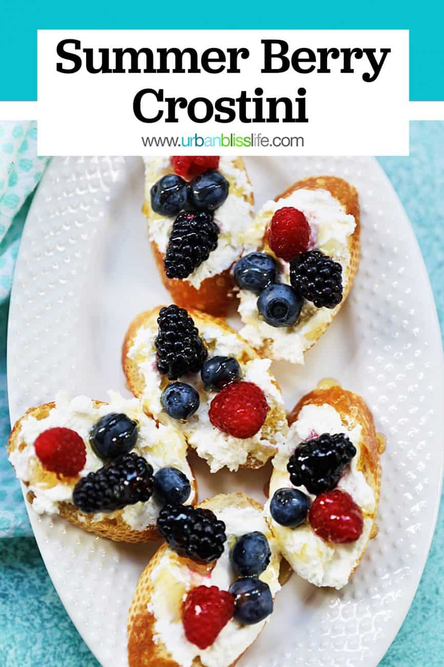 main graphic for ricotta crostini with summer berries