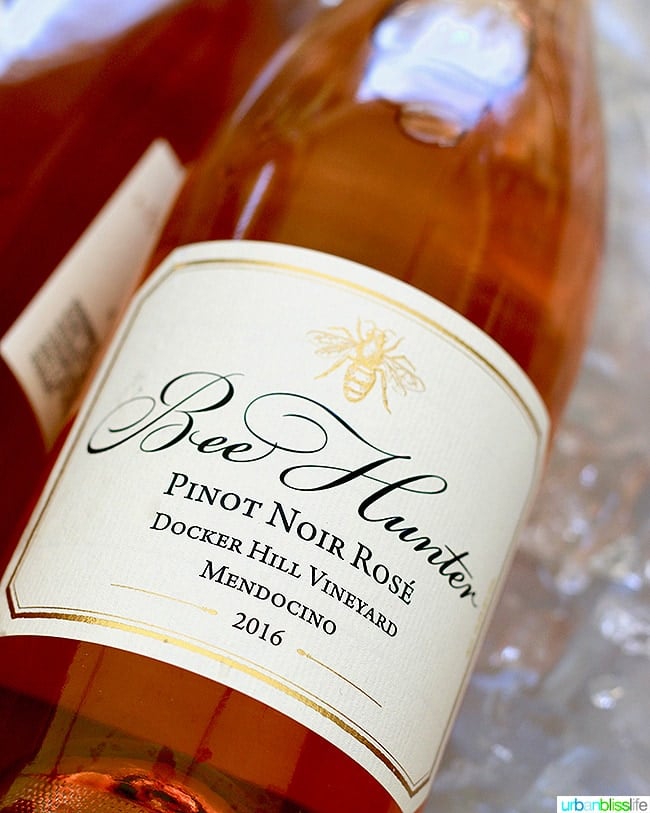 bee hunter rose wine