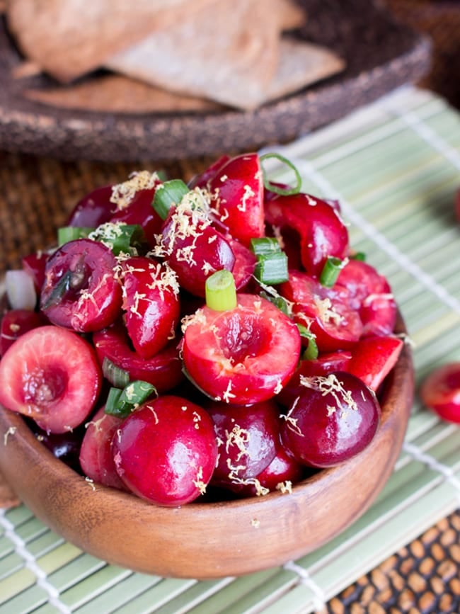 cherry ginger salsa 