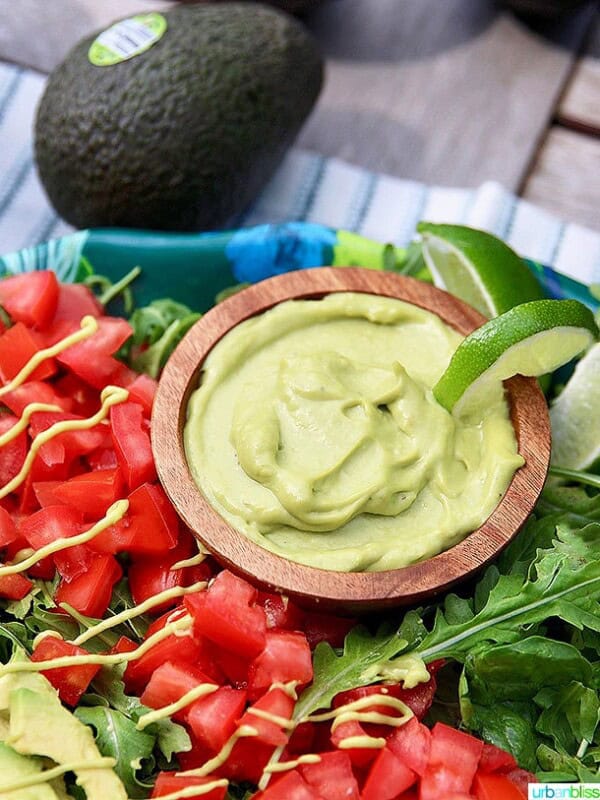 Creamy Avocado Lime Dressing & Dip
