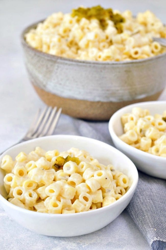 healthy macaroni salad