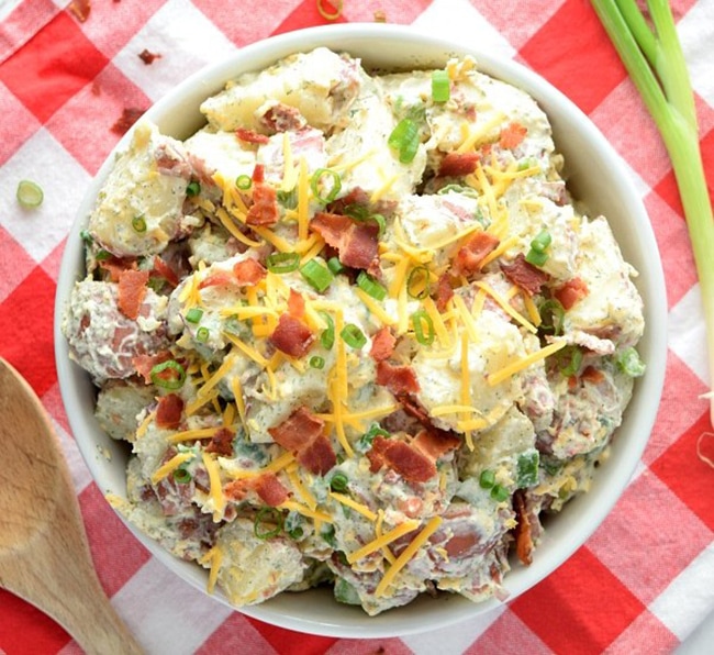 bacon ranch potato salad