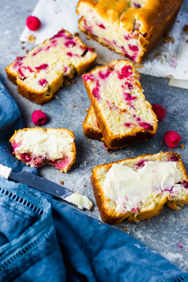 raspberry bread