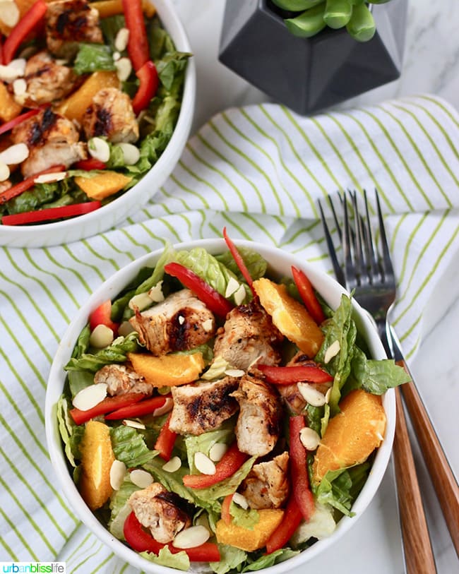 Orange Chicken Salad