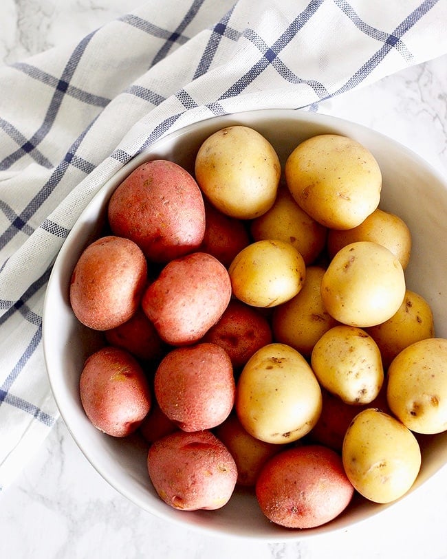 potatoes in bowl