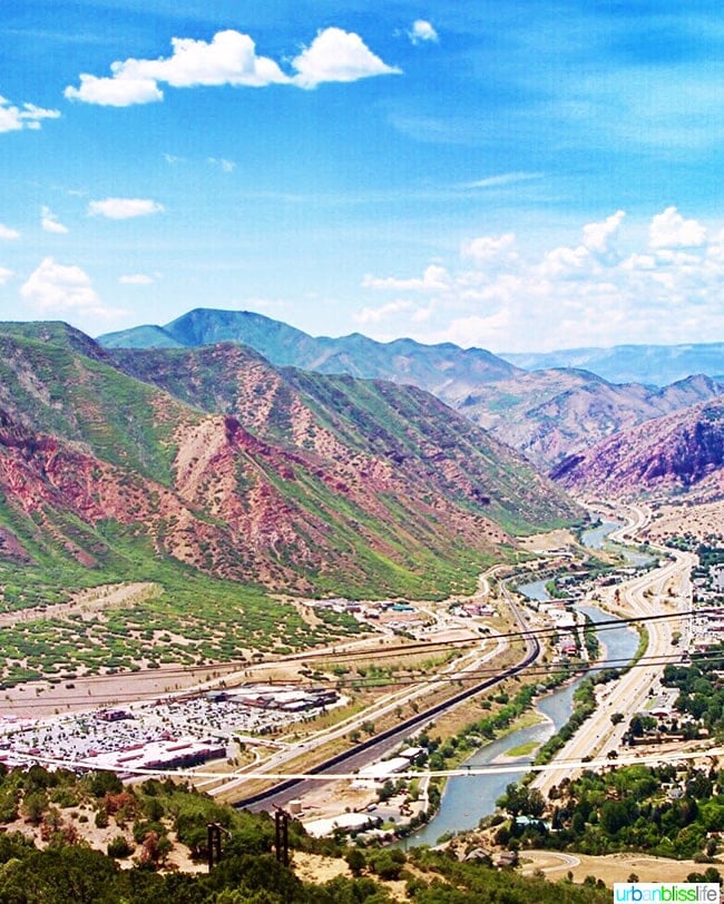 Colorado road trip - view of mountain valley